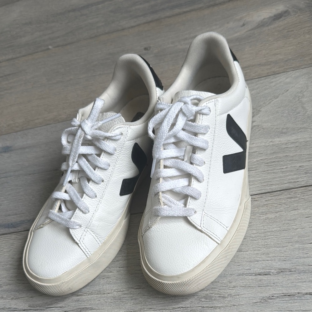 Veja Campo black and white sneakers